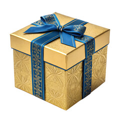 Wall Mural - gift box with ribbon