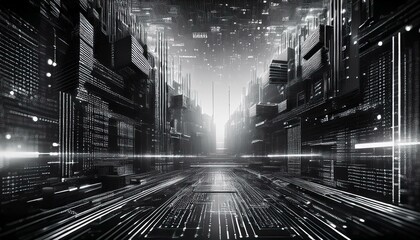 programming code abstract technology background computer network concept
