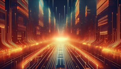 programming code abstract technology background computer network concept