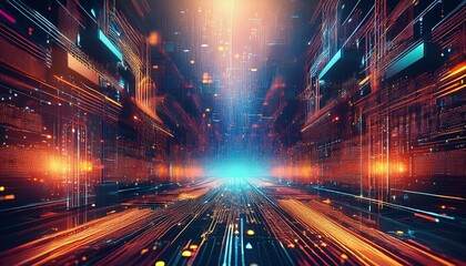 programming code abstract technology background computer network concept