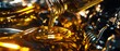 © Ai Studio - Liquid gold, vibrant motor oil, is poured into an engine, highlighting mechanical precision and industrial elegance.