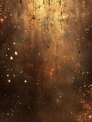 Wall Mural - Golden abstract texture with shimmering elements