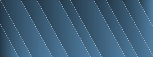 Fototapete - Gradient Blue Abstract background of lines in shades of Light .Paper shine and layer element vector for presentation. Can be used for invitation,poster,geometric landscape,rings ,websites