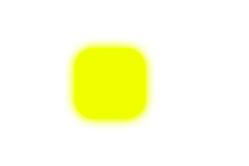Aufkleber - Glowing Square Button