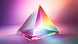 © Thiago - Abstract prism gradient overlay. Prism. Illustration