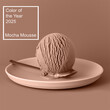 © SERHII - Mocha Mousse color of the year 2025 inspiration for dessert and design trends