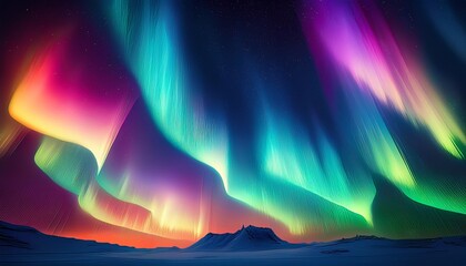 Wall Mural - fire in the night