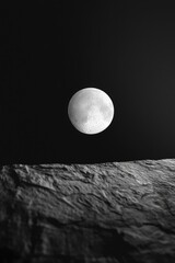 Wall Mural - moon landscape