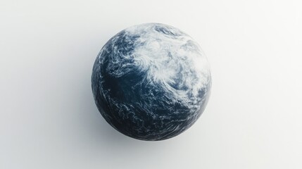 Wall Mural - Black and White Planet