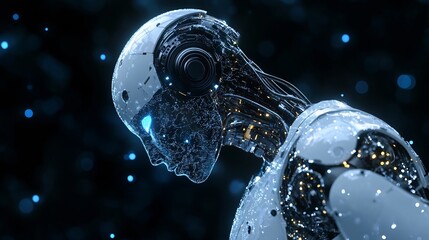 Wall Mural - role of ai in digital transformation