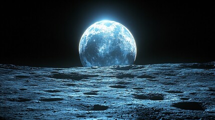 Wall Mural - human missions to the moon