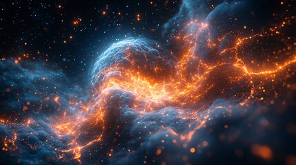 Wall Mural - the role of ai in space exploration