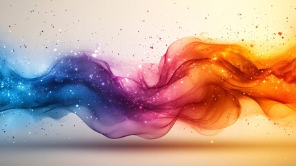 Wall Mural - background abstract and colorful design elements