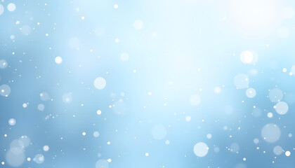 sparkly bokeh effect in light blue tones for winter themed backgrounds