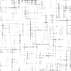 Wall Mural - Strokes lines stripes black monochrome abstract distressed grunge old retro rough shabby grid texture pattern isolated overlay transparent illustration effect style design png