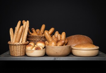 Sticker - bread in a basket