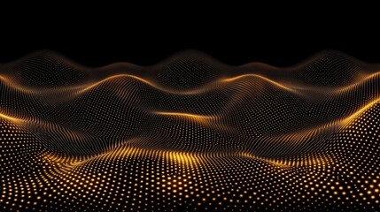 Wall Mural - Shiny golden accents and holiday sprinkles for festive occasions like Christmas or New Year. Radiant golden lights. Perfect for wallpaper backgrounds in ads, gift wrapping, and web design.