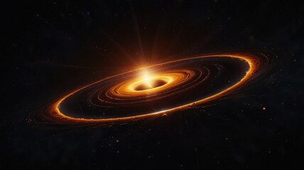 Wall Mural - cosmic accretion disk
