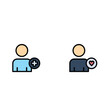 © creative pro - Web and Social Media Icon Set, Minimalist and Modern Design