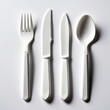 © Attala Rizky - plastic cutlery spoon fork knife utensil recycling disposable.