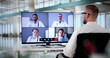 © Andrey Popov - Doctor In Online Video Conference. Medical Webinar