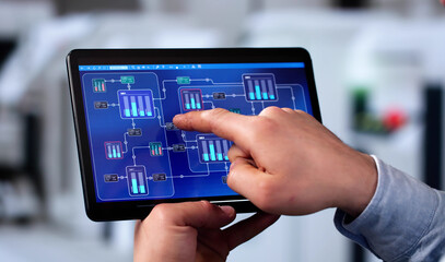 Aufkleber - Scada Automation Control Technology Software