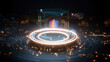 © Thanapipat - A vibrant digital interface featuring glowing circular elements and a shield symbol, suggesting themes of technology, security, and innovation.