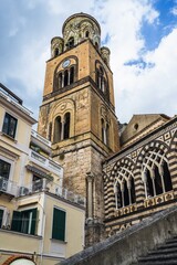 Cathedral of St Andrew Apostle, Amalfi, Salerno, Campania, Italy, Europe