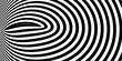 © ADAM - Abstract optical illusion. Hypnotic spiral tunnel with black and white lines