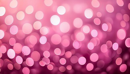 Wall Mural - an image of pink tone bokeh background