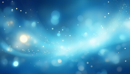 Wall Mural - light blue background with glowing effects a light blue background enhanced with soft glowing elemen