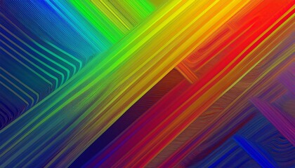 Wall Mural - abstract multicolored background with diagonal ai generated