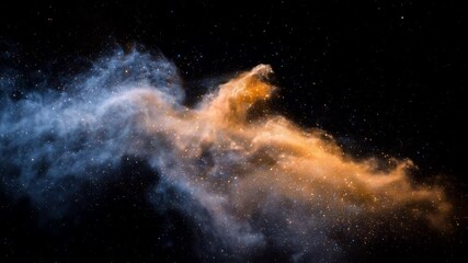 Wall Mural - magnificent stardust found in the cosmic expanse, stellar and cosmic dust in various beautiful color
