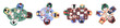 © Natalia - Meeting top view. Table council in office. Students collaborate, do business, teamwork. Brainstorm, discuss, negotiate together. Group brainstorming. Vector garish team cartoon isolated illustration
