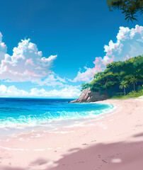 Wall Mural - beach