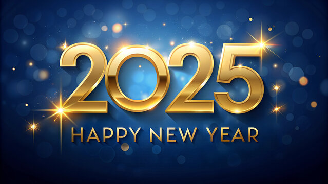 Happy new year 2025 illustration images