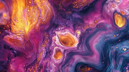 Wall Mural - Embark on a mesmerizing psychedelic voyage through cosmic beauty and captivating visuals