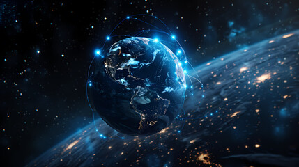 Wall Mural - planet in space