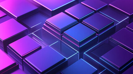 Wall Mural - abstract, design, background, blue, banner, geometric, business, concept.