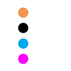 Wall Mural - button icon