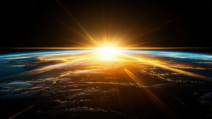 Aufkleber - Soft focus lens flares, streaks of light fading into dark