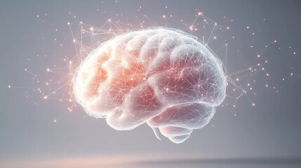 Neural Network Brain: Digital Intelligence Concept, Ai