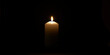 © Stockhausen - candle, candles, black background, death, grief, loss