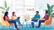 © slametamirin - Diverse team collaborates in a modern office.