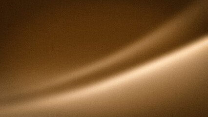Wall Mural - a luxurious abstract gradient featuring warm golden brown tones with a smooth grainy texture, perfec