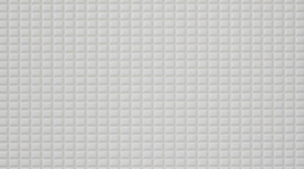 Wall Mural - close-up of a white textured fabric with a subtle grid pattern, ideal for backgrounds, design elemen
