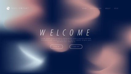 Wall Mural - abstract background for your landing page design. Minimal background for website designs