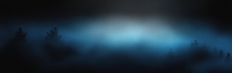 Wall Mural - blue black abstract texture gradient soft focus light minimalistic composition background