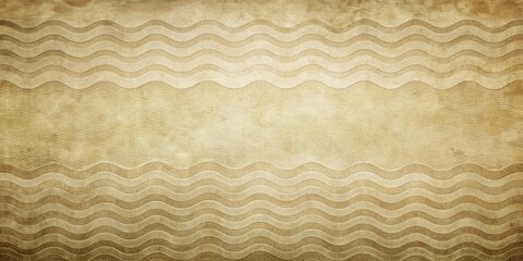 Wall Mural - Vintage background with subtle wave patterns , retro, old-fashioned, textured, aged, backdrop, decorative, abstract, nostalgic