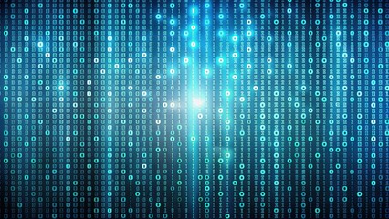 Binary code background made up of ones and zeros on a background, digital, technology, computer, programming, data